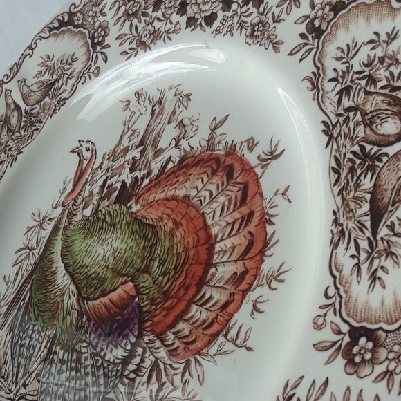 Johnson Brothers 'Wild Turkeys' Dinner Plate - Picture 5 of 11